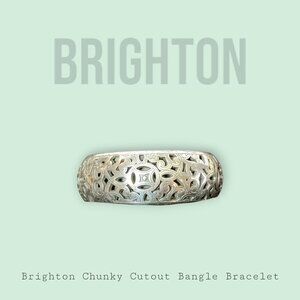 Brighton Chunky Cutout Bangle Bracelet